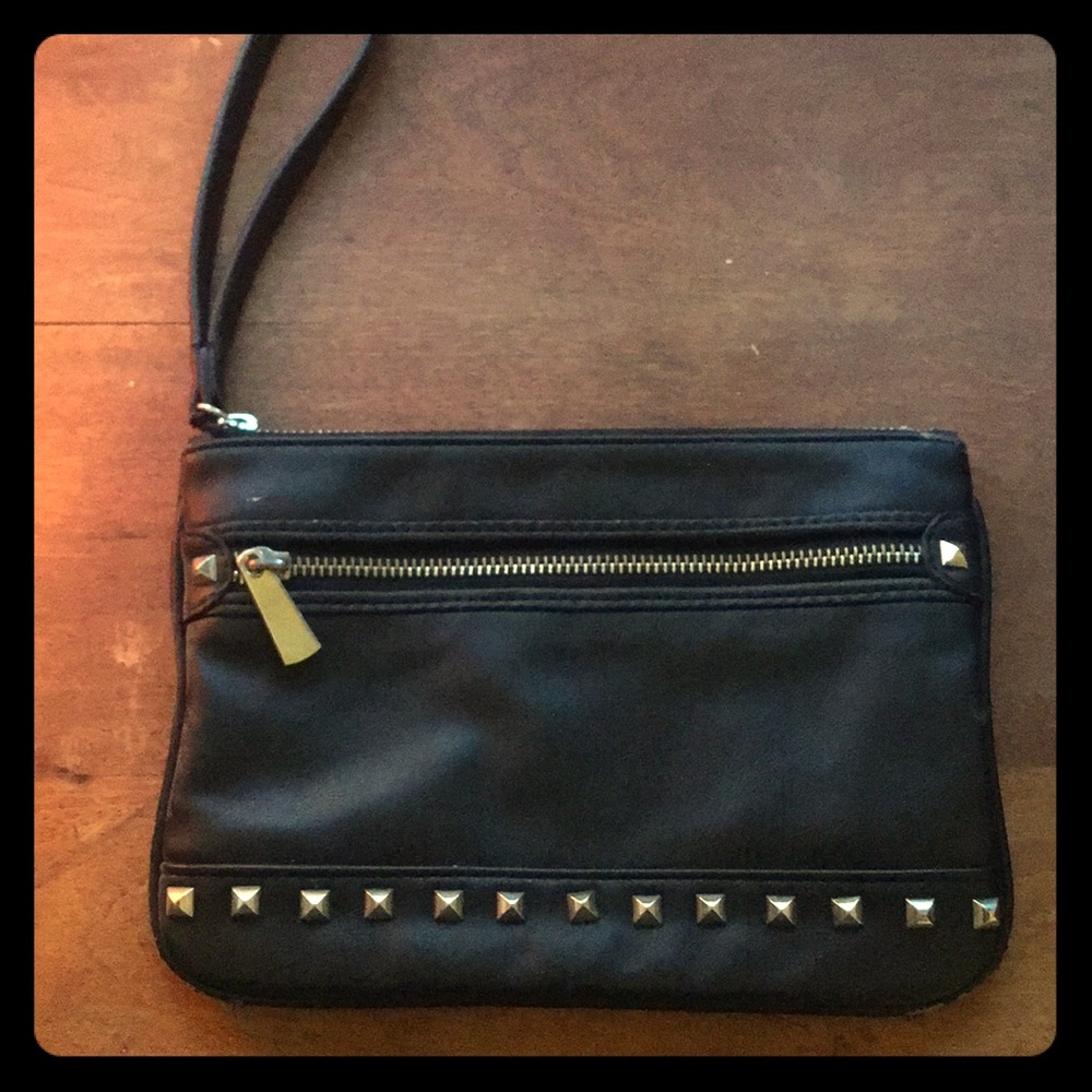 Rock and roll clutch purse